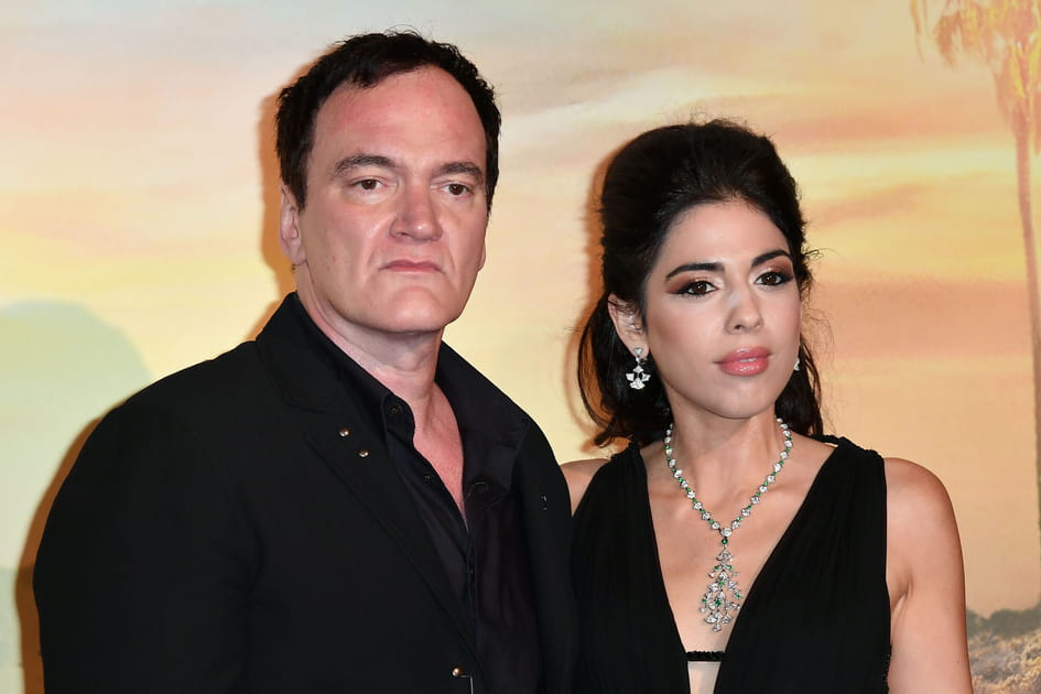 Quentin Tarantino p&egrave;re pour la premi&egrave;re fois