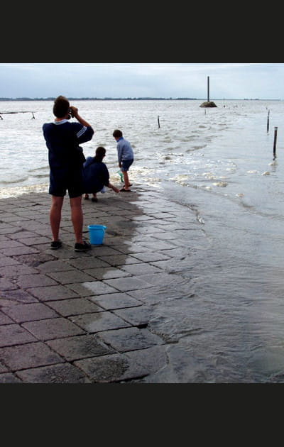 D&eacute;part du passage du Gois