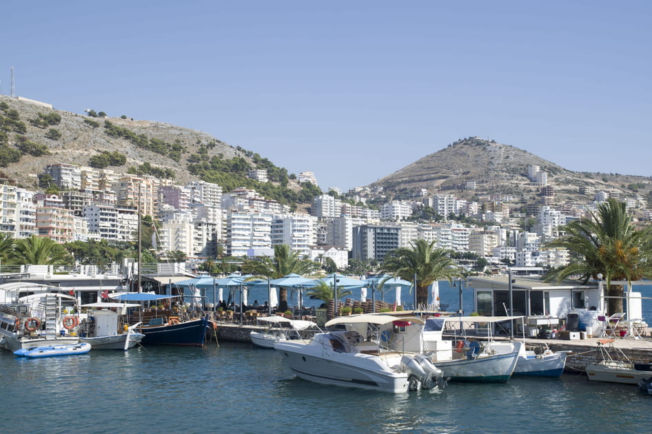 Sarande, en Albanie