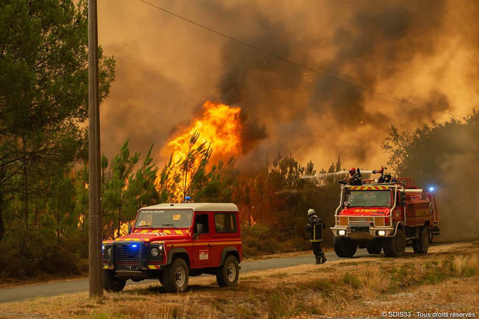 Le feu, partout