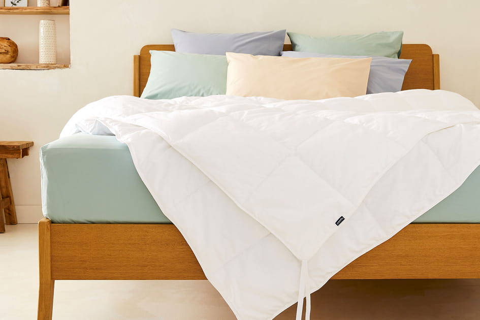 Une couette adapt&eacute;e &agrave; la saison