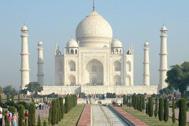 Le Taj Mahal, la perle blanche de l'Inde
