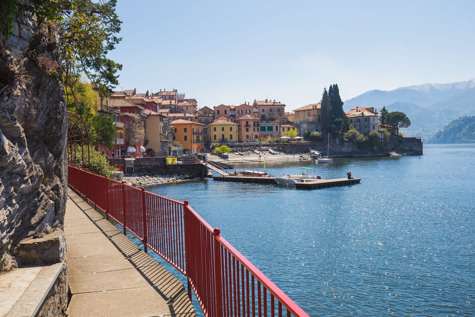 Le lac de C&ocirc;me, en Italie