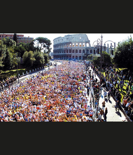 Le marathon de Rome