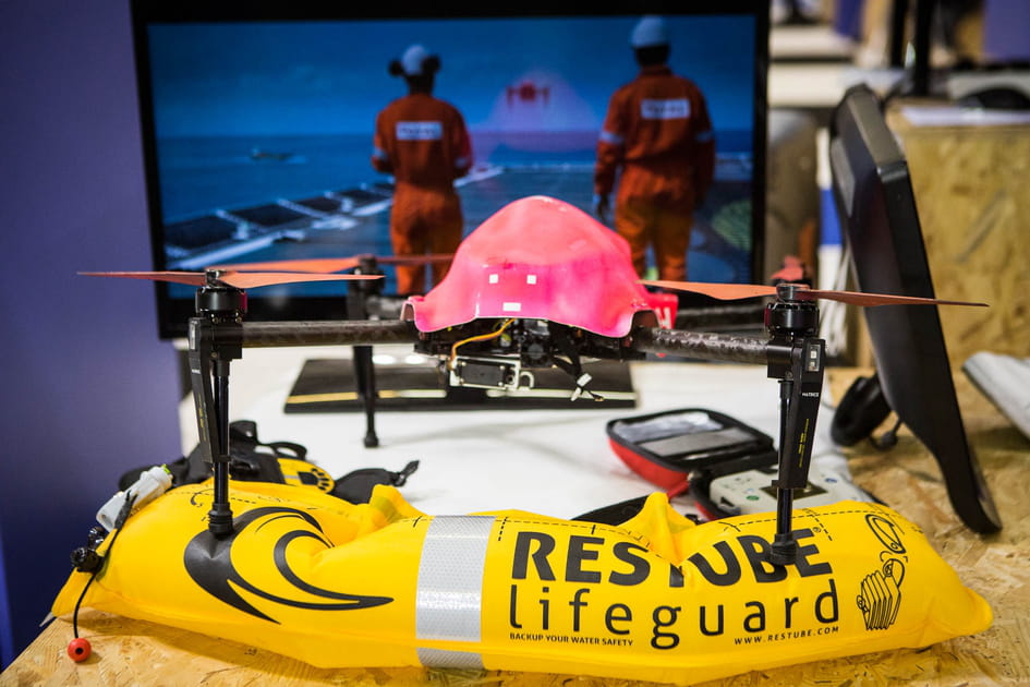 Un drone pour les secours