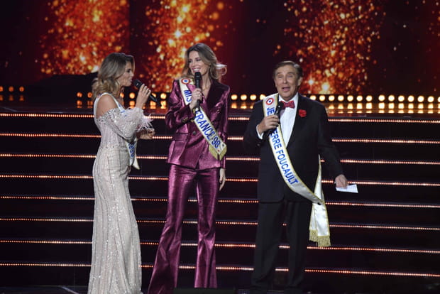 Une belle surprise de deux anciennes Miss France pour Jean-Pierre Foucault