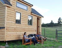 Tiny House : mini-maison à emporter : Jamais sans mon dressing