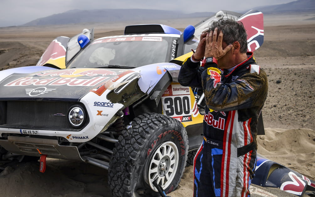 La d&eacute;ception de Carlos Sainz