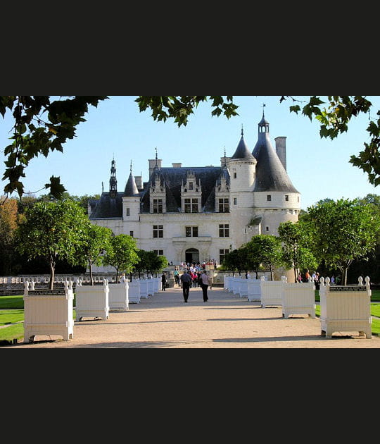 L'entr&eacute;e du ch&acirc;teau