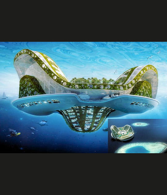 Des &icirc;les artificielles pour les sinistr&eacute;s du climat