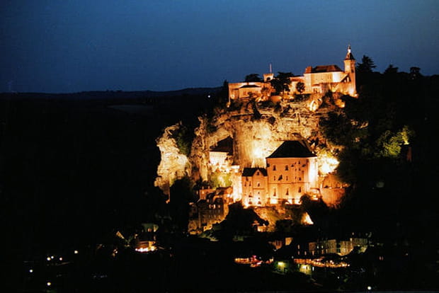 Villes et villages de France de nuit
