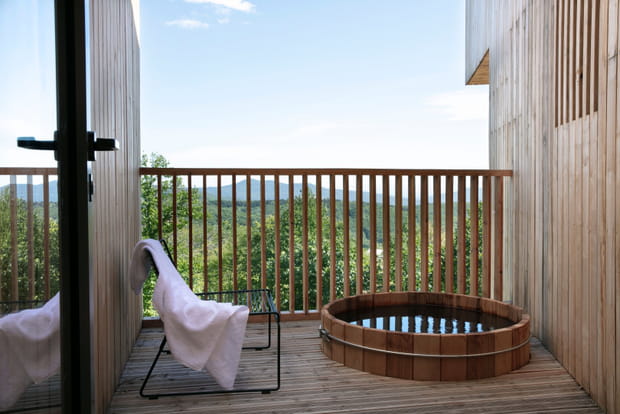 Landscape Høtel 48°Nord, un hôtel avec spa privatif en Alsace