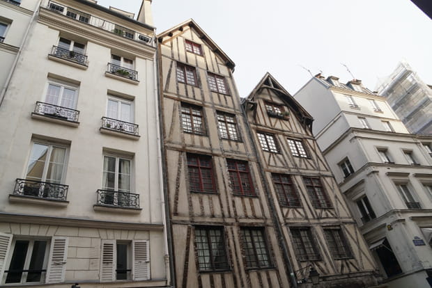 Les maisons à colombage de la rue François Miron