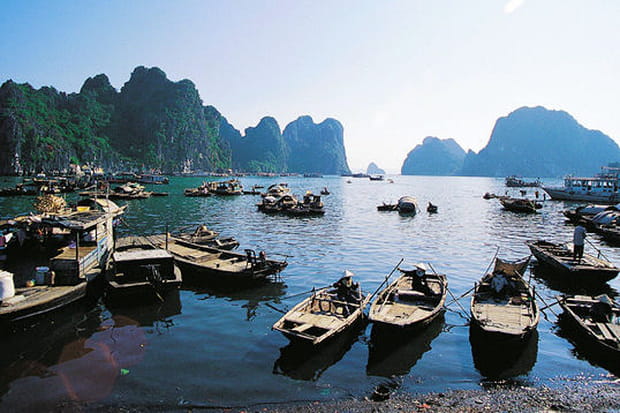 Vietnam - Port de pêche de Hon Gaï