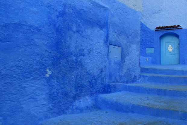 Dans les ruelles bleues de Chefchaouen