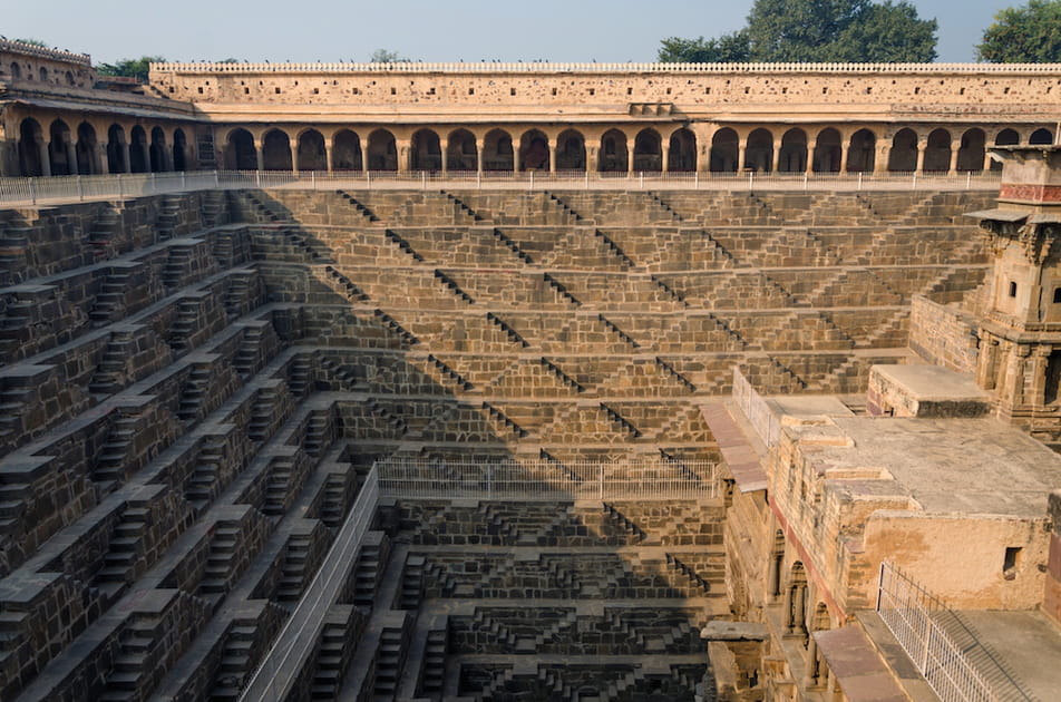 Le Chand Baori au Rajasthan