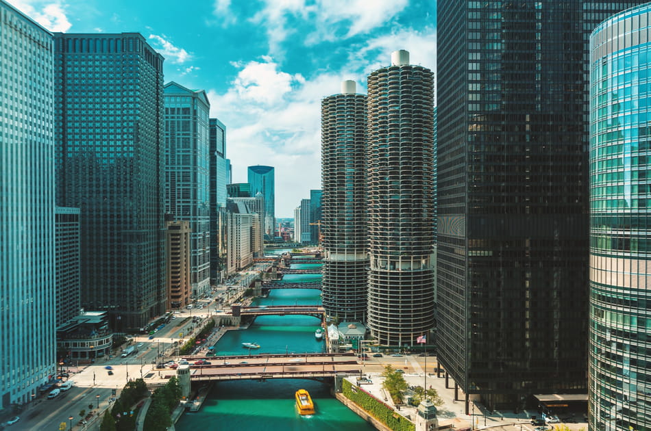 Chicago pas &agrave; pas&nbsp;: Marina City