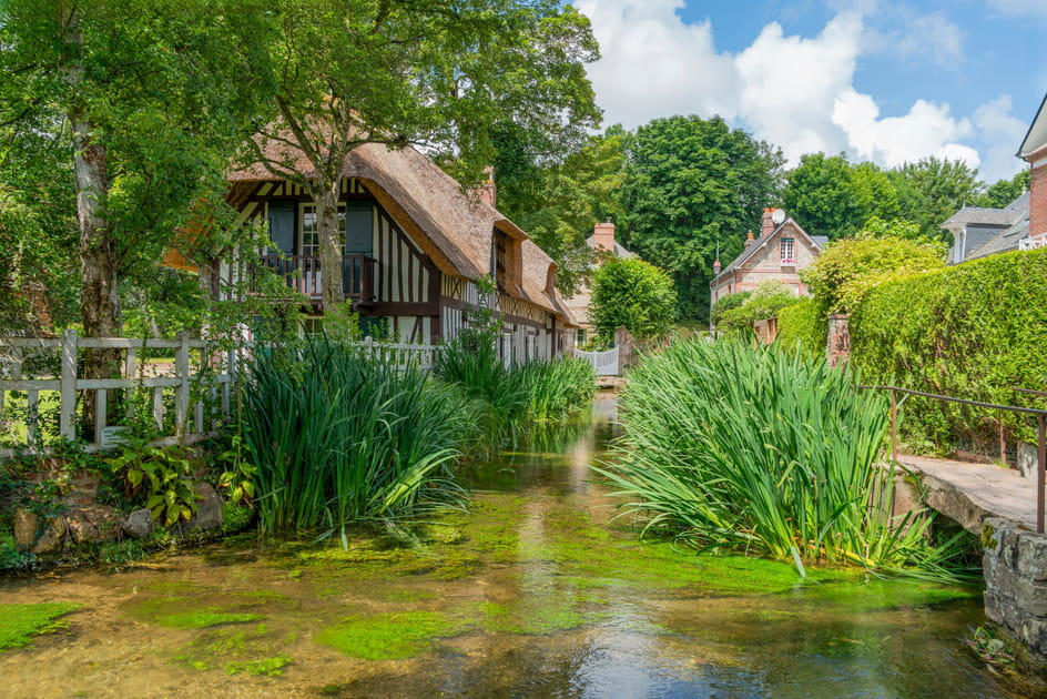 Veules-les Roses, un village de carte postale