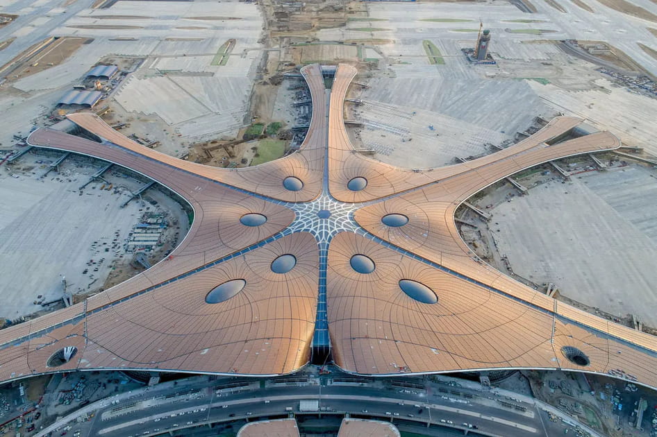 Le nouvel a&eacute;roport de P&eacute;kin