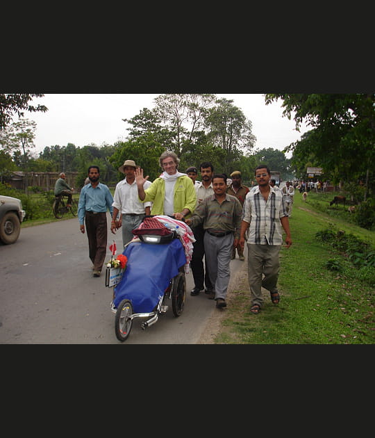 Pr&egrave;s de 3&nbsp;000&nbsp;km en Inde