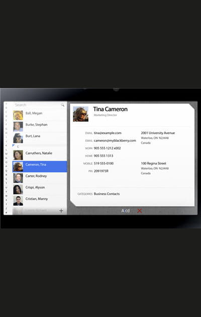 Univers Blackberry&nbsp;: pro et grand public