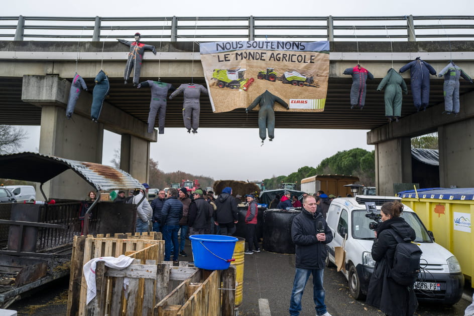 Col&egrave;re des agriculteurs&nbsp;: les blocages en images