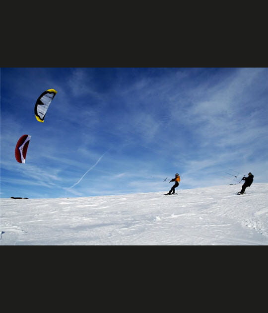 A la d&eacute;couverte du snowkite