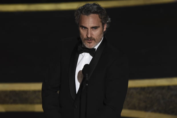 Le bouleversant discours de Joaquin Phoenix