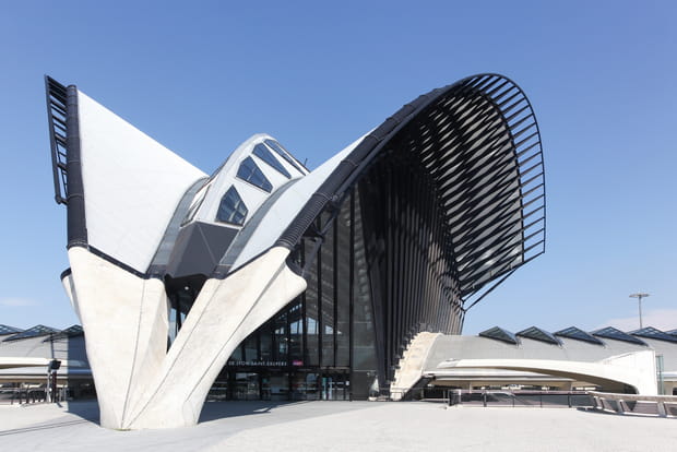 La gare de Lyon-Saint-Exupéry TGV