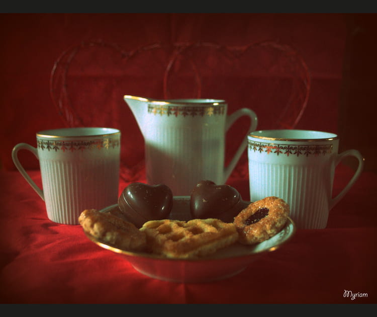 Saint-Valentin et douceurs du matin