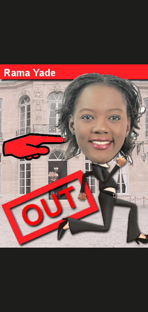 Rama Yade, l'effront&eacute;e vir&eacute;e