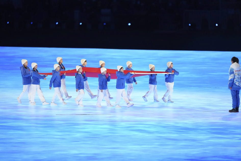 La c&eacute;r&eacute;monie d'ouverture