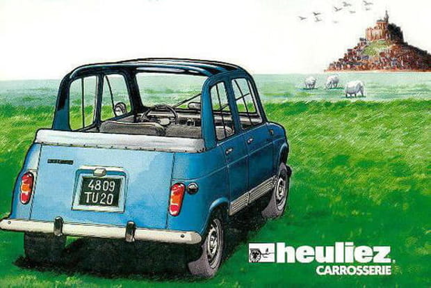 La Renault 4 découvrable