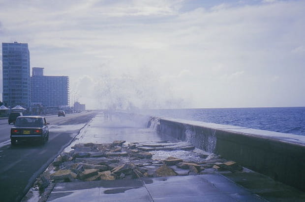 Tempête sur le Malecon