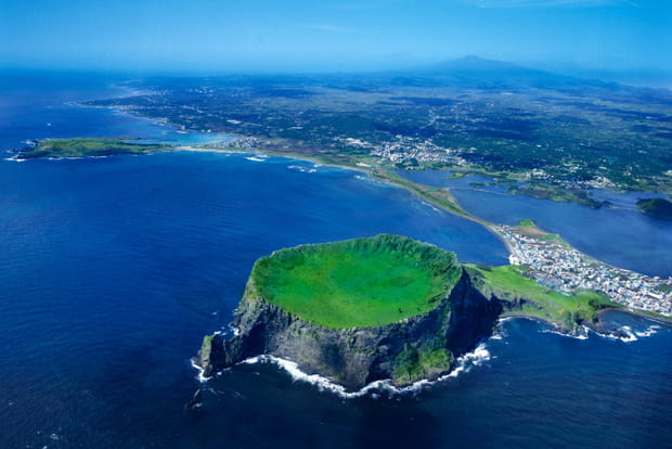 L'île Jeju et le volcan Hallasan
