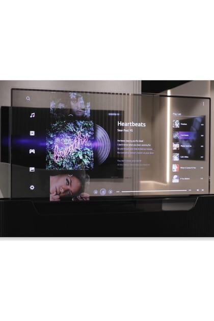 LG d&eacute;voile ses &eacute;crans OLED transparents