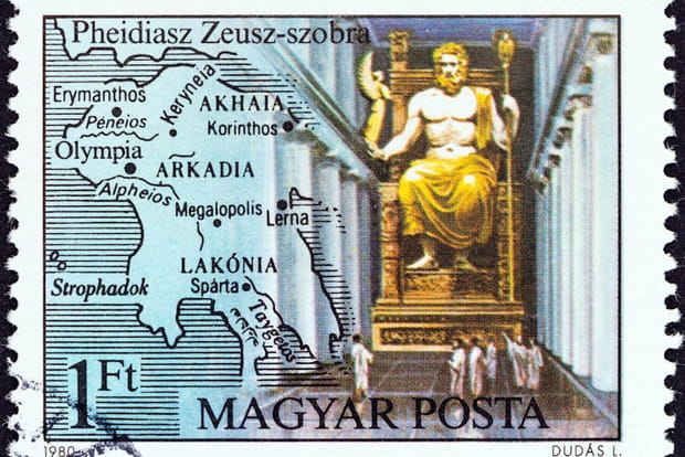 La Statue de Zeus à Olympie (Merveille du monde antique)