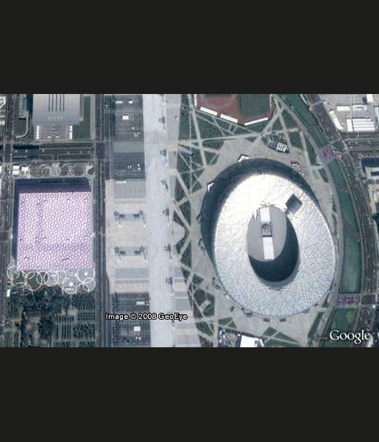 Le centre olympique de P&eacute;kin