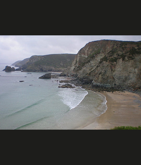 La plage de Porthtowan, au bout de l'Angleterre