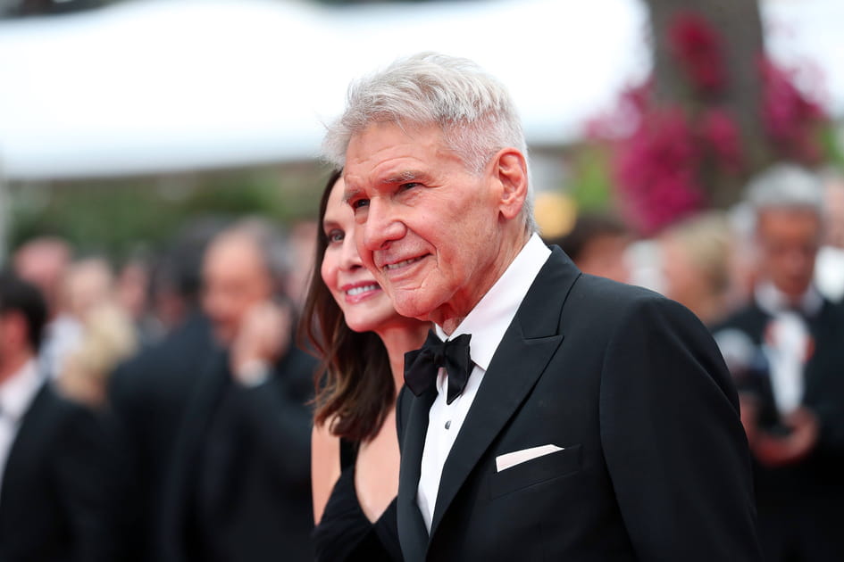 Harrison Ford sur le tapis rouge du Festival de Cannes