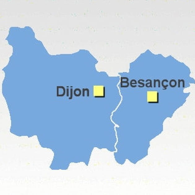 La Bourgogne-Franche-Comt&eacute;