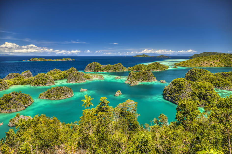 Les &icirc;les Raja Ampat