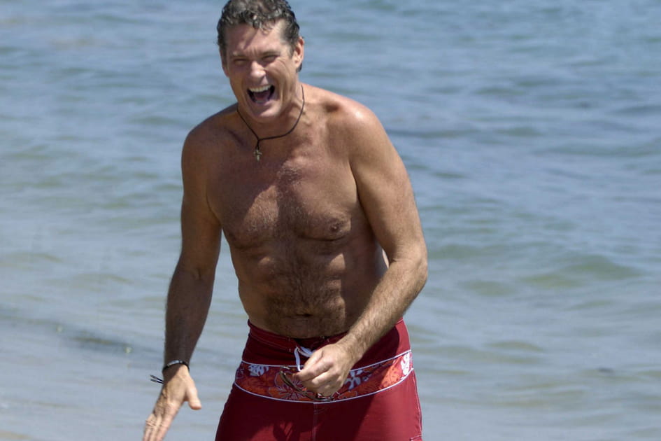 David Hasselhoff toujours en rouge