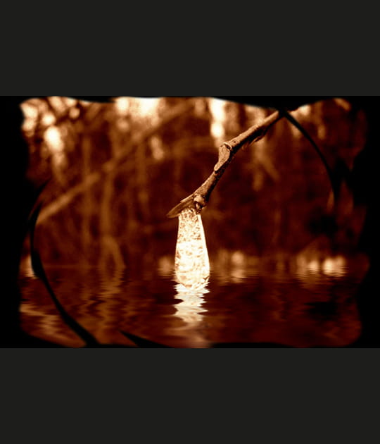 Goutte glac&eacute;e