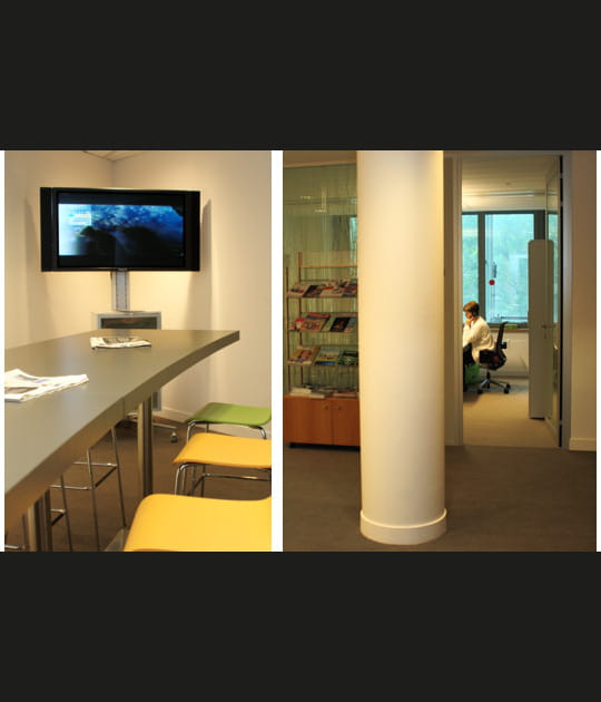 Le CE &agrave; c&ocirc;t&eacute; de la caf&eacute;t&eacute;ria