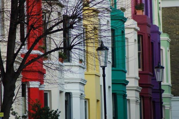 "Coup de pinceau" à Notting Hill