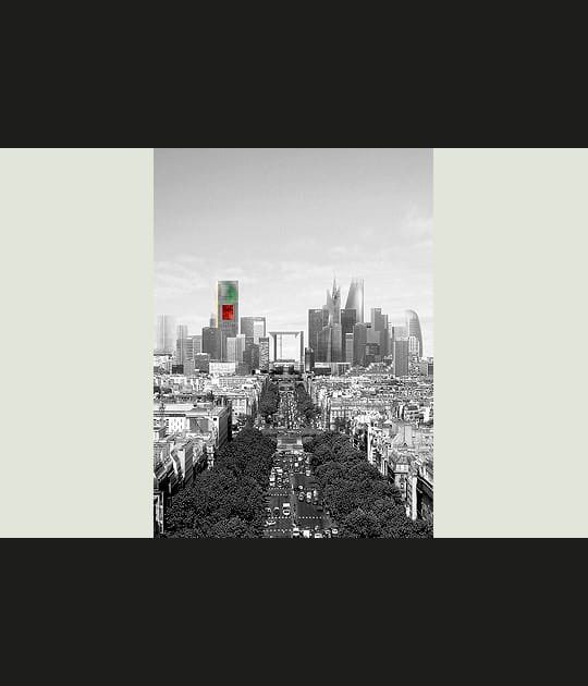 Nouveau symbole dans le ciel parisien