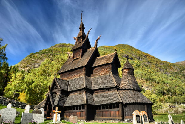 L'église en bois debout de Borgund