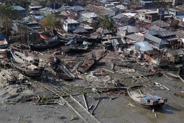 Le cyclone Sidr au Bangladesh