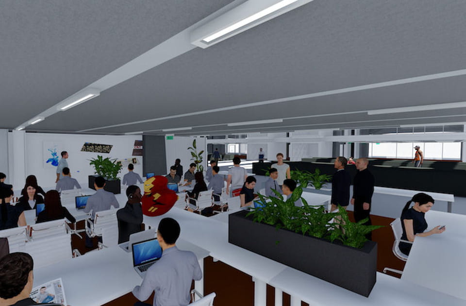 Plus de 300&nbsp;stations de travail